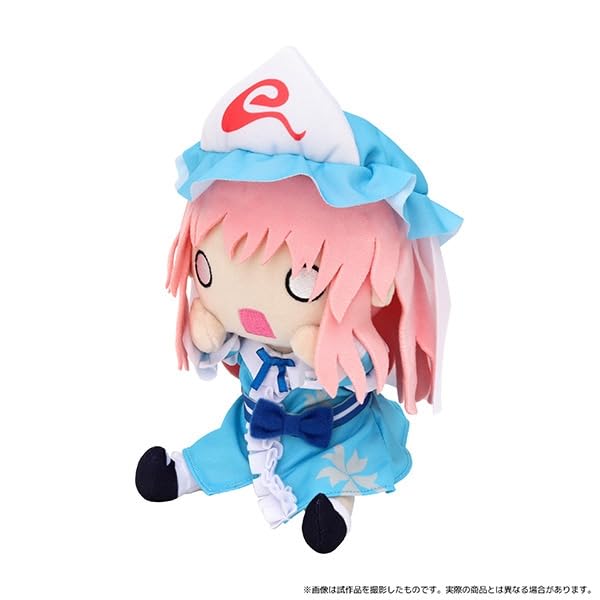 Amazon.co.jp: 西行寺幽々子 ぬいぐるみ びっくるみ 東方 公式 グッズ